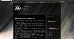 Desktop Screenshot of couleur-vinyle.blogspot.com