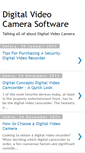Mobile Screenshot of digitalvideocamerasoftware.blogspot.com