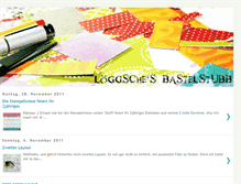 Tablet Screenshot of loeggsches-bastelstubb.blogspot.com