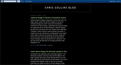 Desktop Screenshot of chriscollinsblog.blogspot.com