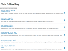 Tablet Screenshot of chriscollinsblog.blogspot.com