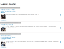 Tablet Screenshot of lugaresbeatles.blogspot.com