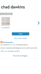 Mobile Screenshot of chaddawkins.blogspot.com