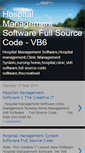 Mobile Screenshot of hospitalmanagementsoftwarevb6.blogspot.com