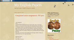 Desktop Screenshot of myenglishpapers.blogspot.com