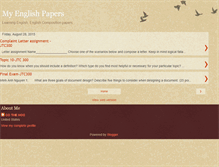 Tablet Screenshot of myenglishpapers.blogspot.com