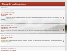 Tablet Screenshot of elblogdelosblogueros.blogspot.com