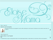 Tablet Screenshot of eloisemama-maternitylingerie.blogspot.com