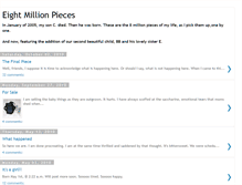 Tablet Screenshot of eightmillionpieces.blogspot.com