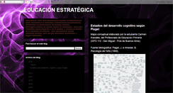 Desktop Screenshot of educacionestrategica.blogspot.com