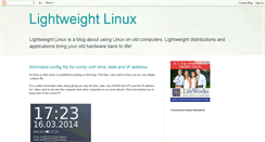 Desktop Screenshot of lightlinux.blogspot.com