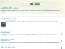 Tablet Screenshot of lightlinux.blogspot.com