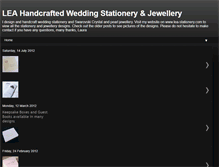 Tablet Screenshot of lea-stationery.blogspot.com