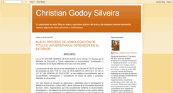 Desktop Screenshot of christiangodoysilveira.blogspot.com