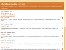 Tablet Screenshot of christiangodoysilveira.blogspot.com