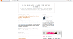 Desktop Screenshot of benbarren.blogspot.com