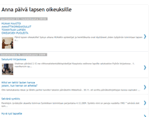 Tablet Screenshot of paivalapselle.blogspot.com