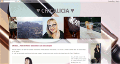 Desktop Screenshot of chicalicia.blogspot.com