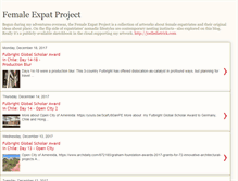 Tablet Screenshot of female-expat.blogspot.com