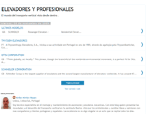 Tablet Screenshot of elevadoresyprofesionales.blogspot.com