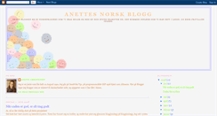 Desktop Screenshot of anetteblogg.blogspot.com