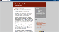 Desktop Screenshot of cumberlandisland.blogspot.com