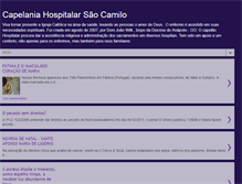 Tablet Screenshot of capelaniasaocamilo.blogspot.com