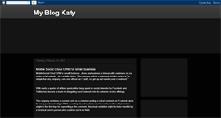 Desktop Screenshot of katysyst.blogspot.com