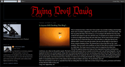 Desktop Screenshot of flyingdevildawg.blogspot.com