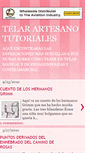 Mobile Screenshot of eltelarverdetutorialesyarticulos.blogspot.com