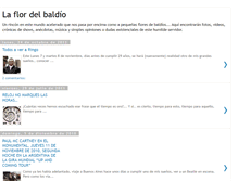 Tablet Screenshot of laflordelbaldio.blogspot.com