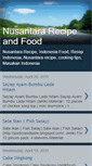 Mobile Screenshot of nusantararecipe.blogspot.com