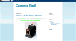 Desktop Screenshot of camerastuff-steve.blogspot.com