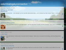 Tablet Screenshot of colombiabigskyconnection.blogspot.com