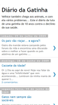 Mobile Screenshot of diario-de-uma-gatinha.blogspot.com