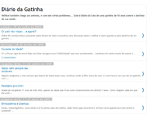 Tablet Screenshot of diario-de-uma-gatinha.blogspot.com