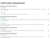 Tablet Screenshot of certificadosum.blogspot.com