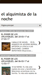 Mobile Screenshot of elalquimistadelanoche.blogspot.com