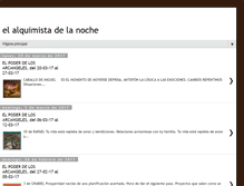 Tablet Screenshot of elalquimistadelanoche.blogspot.com