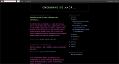 Desktop Screenshot of cheirinhodeamor.blogspot.com