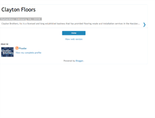 Tablet Screenshot of claytonfloors.blogspot.com