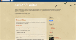 Desktop Screenshot of jazzandguitar.blogspot.com