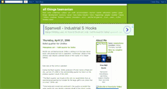 Desktop Screenshot of allthingstasmanian.blogspot.com