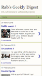 Mobile Screenshot of geeklydigest.blogspot.com