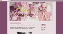 Desktop Screenshot of monik-designs.blogspot.com