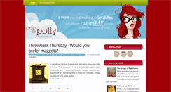 Desktop Screenshot of peptalkpolly.blogspot.com