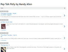 Tablet Screenshot of peptalkpolly.blogspot.com