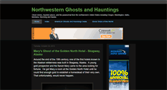 Desktop Screenshot of northwesternghostsandhauntings.blogspot.com