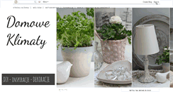 Desktop Screenshot of domoweklimaty.blogspot.com