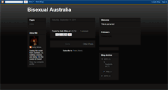 Desktop Screenshot of bisexual-australia.blogspot.com